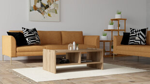 Sohvapöytä, Asir, 90x35x50 cm, ruskea hinta ja tiedot | Sohvapöydät | hobbyhall.fi