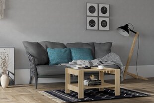 Sohvapöytä, Asir, 69,8x40x50 cm, beige hinta ja tiedot | Sohvapöydät | hobbyhall.fi