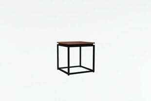 Sohvapöytä, Asir, 45x45,5x45 cm, musta/ruskea hinta ja tiedot | Sohvapöydät | hobbyhall.fi
