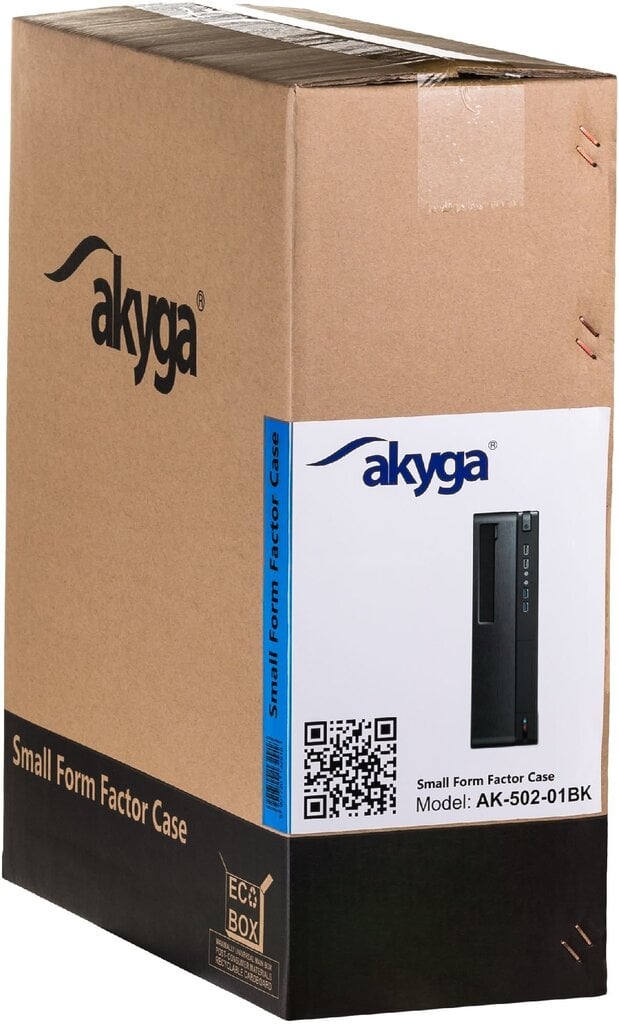 Akyga SFF AK-502-02BK 2xUSB3.0 (AK-502-02BK) hinta ja tiedot | Tietokonekotelot | hobbyhall.fi