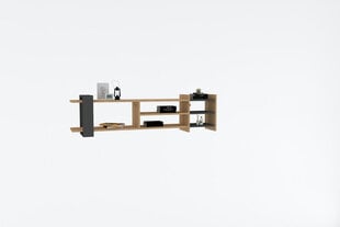 TV-taso, Asir, 153,6x40x26 cm, beige/harmaa hinta ja tiedot | TV-tasot | hobbyhall.fi