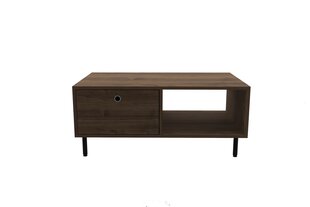 Sohvapöytä, Asir, 100x43x60 cm, tummanruskea hinta ja tiedot | Sohvapöydät | hobbyhall.fi