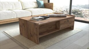 Sohvapöytä, Asir, 110x35x60 cm, vaaleanruskea hinta ja tiedot | Sohvapöydät | hobbyhall.fi