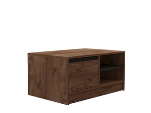 Sohvapöytä, Asir, 90x45x60 cm, harmaa/ruskea hinta ja tiedot | Sohvapöydät | hobbyhall.fi