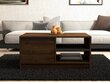 Sohvapöytä, Asir, 90x45x60 cm, harmaa/tummanruskea hinta ja tiedot | Sohvapöydät | hobbyhall.fi