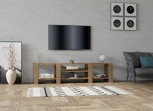 TV-taso, Asir, 159,8x40x33,6 cm, ruskea hinta ja tiedot | TV-tasot | hobbyhall.fi