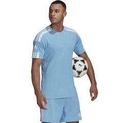 Adidas Squadra 21 JSY M GN6726, miesten t-paita, sininen hinta ja tiedot | Miesten T-paidat | hobbyhall.fi