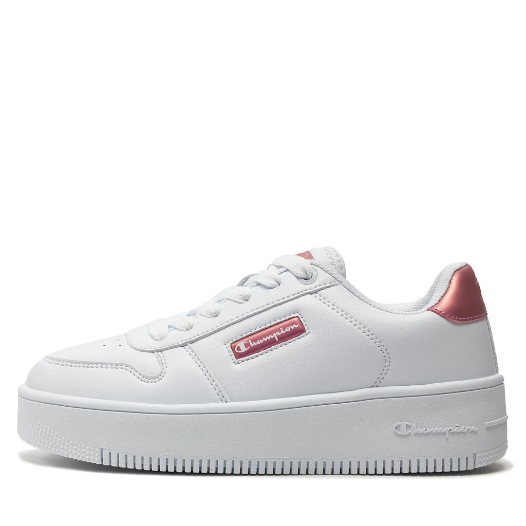 Champion naisten vapaa-ajan kengät REBOUND PLATFORM GLITZ LOW, White Rose Gold hinta ja tiedot | Naisten urheilu- ja vapaa-ajan kengät | hobbyhall.fi