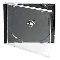 Omega CD-kotelo Jewel, musta hinta ja tiedot | Vinyylilevyt, CD-levyt, DVD-levyt | hobbyhall.fi