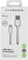 Vivanco Lightning-kaapeli - USB 1,2 m (36299) hinta ja tiedot | Puhelinkaapelit | hobbyhall.fi