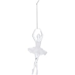 Muovinen ballerinafiguuri 17 cm hinta ja tiedot | Joulukuusen koristeet | hobbyhall.fi