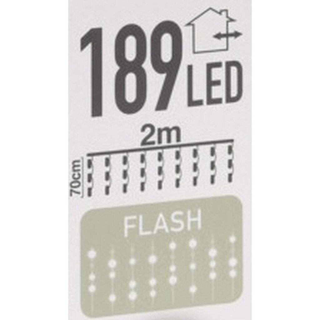 Led-valoverho, 200x70 cm hinta ja tiedot | Jouluvalot | hobbyhall.fi