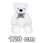 Pehmokarhu White Teddy 120 cm, 3 vuotta+ hinta ja tiedot | Pehmolelut | hobbyhall.fi