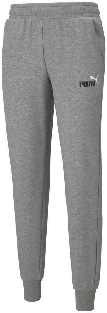 Puma Urheiluhousut Ess+ 2 Col Logo Pants Grey 586768 03 586768 03/S hinta ja tiedot | Miesten urheiluvaatteet | hobbyhall.fi