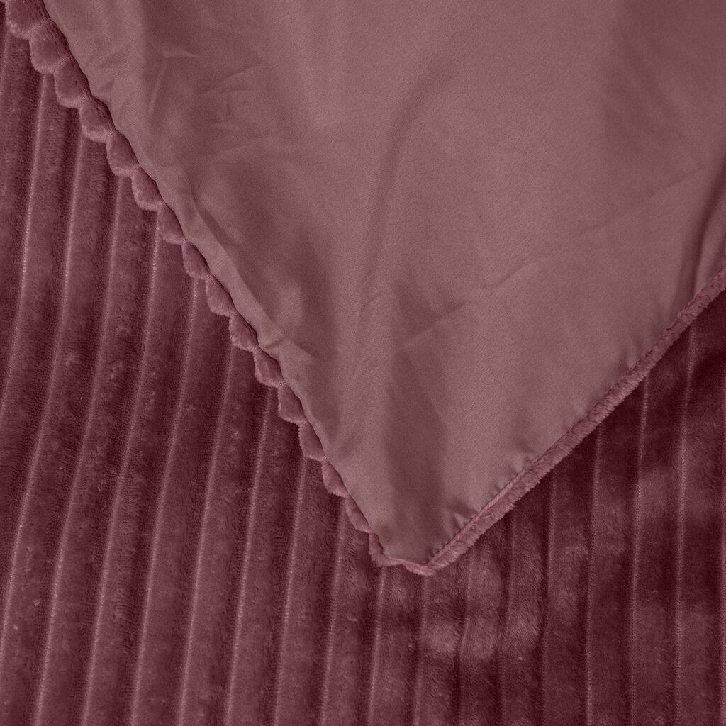 Vuodevaatteet setti Rib Teddy 200 x 220 cm pinkki, Sleeptime hinta ja tiedot | Pussilakanat | hobbyhall.fi