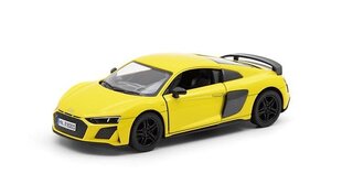 Auto KinSmart, 2020 Audi R8 Coupé, keltainen hinta ja tiedot | Poikien lelut | hobbyhall.fi