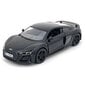 Auto KinSmart, 2020 Audi R8 Coupé, musta hinta ja tiedot | Poikien lelut | hobbyhall.fi