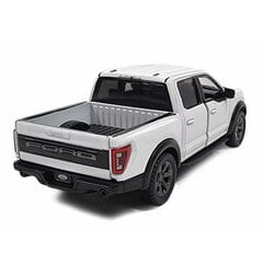 Auto KinSmart, 2022 Ford F-150 Raptor, valkoinen hinta ja tiedot | Poikien lelut | hobbyhall.fi