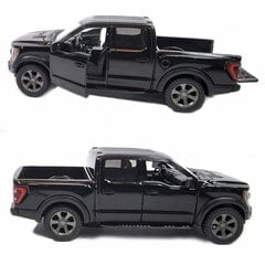 Auto KinSmart, 2022 Ford F-150 Raptor, musta hinta ja tiedot | Poikien lelut | hobbyhall.fi