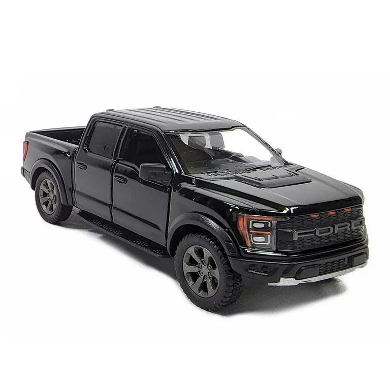 Auto KinSmart, 2022 Ford F-150 Raptor, musta hinta ja tiedot | Poikien lelut | hobbyhall.fi