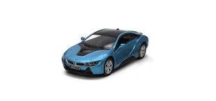 Auto KinSmart, BMW i8, sininen hinta ja tiedot | Poikien lelut | hobbyhall.fi