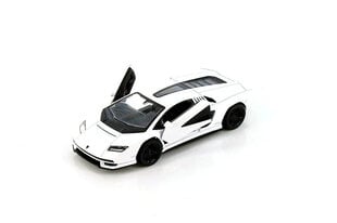Auto KinSmart, Lamborghini Countach LPI 800-4, valkoinen hinta ja tiedot | Kinsmart Lapset | hobbyhall.fi