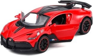 Auto KinSmart, Bugatti Divo, punainen hinta ja tiedot | Poikien lelut | hobbyhall.fi