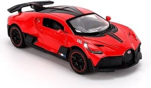 Auto KinSmart, Bugatti Divo, punainen hinta ja tiedot | Poikien lelut | hobbyhall.fi