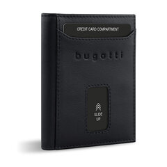 Nahkainen lompakko, Bugatti Secure Slim hinta ja tiedot | Bugatti Muoti | hobbyhall.fi