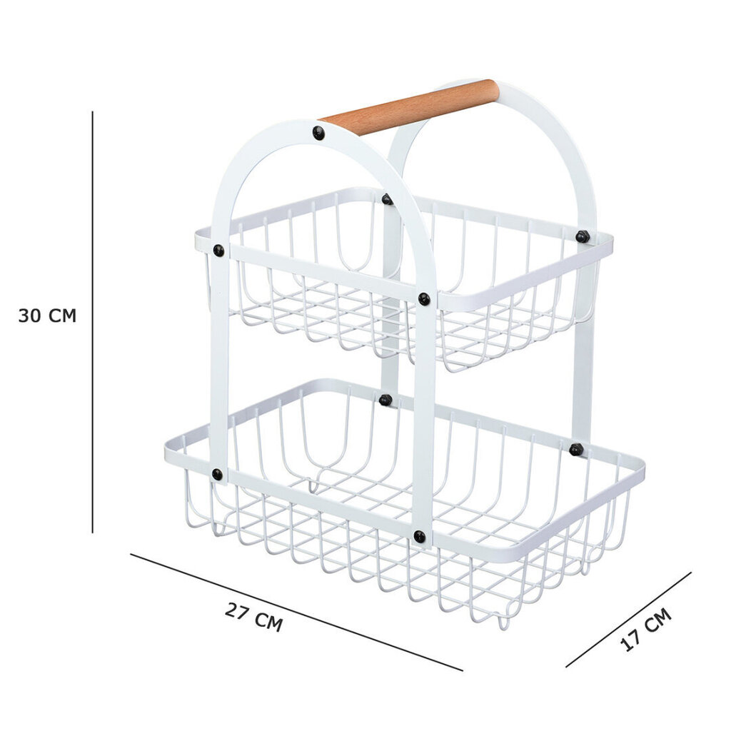 Säiliö hedelmille, vihanneksille, 2 kpl. hinta ja tiedot | Keittiövälineet | hobbyhall.fi