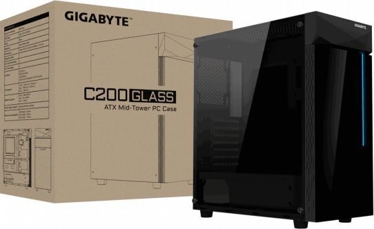 Gigabyte GB-C200G hinta ja tiedot | Tietokonekotelot | hobbyhall.fi