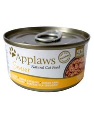 Applaws Cat Senior vyresnio amžiaus katėms su vištiena, 24x70 g hinta ja tiedot | Kissanruoka | hobbyhall.fi