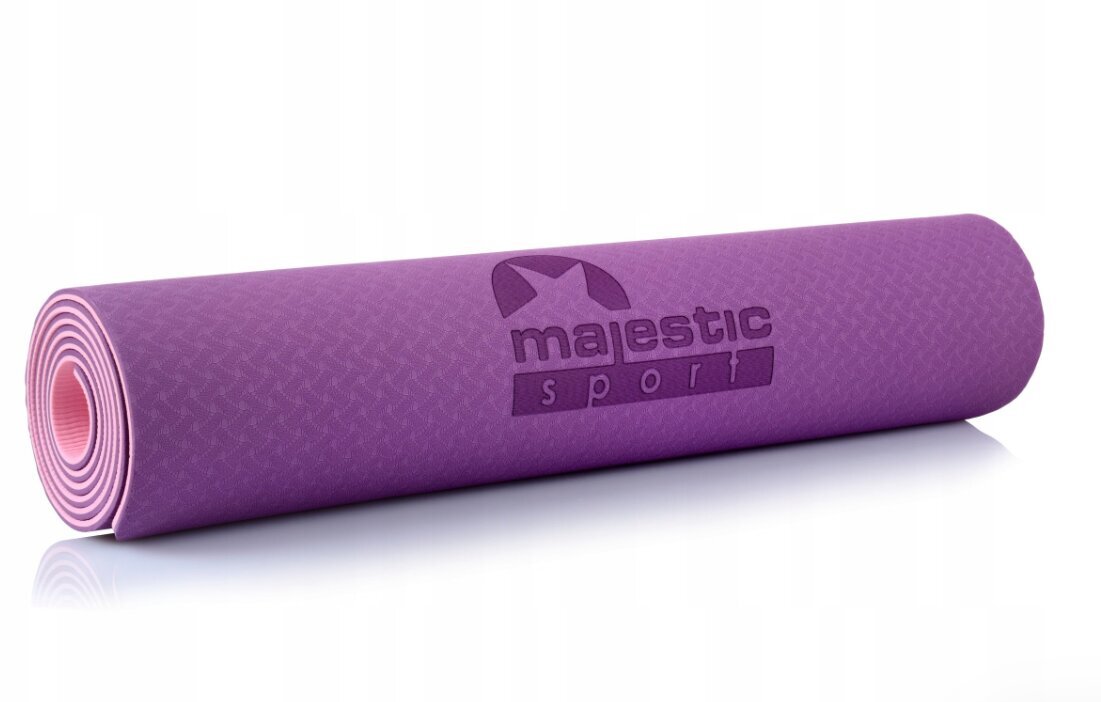 Urheilumatto, Majestic Sport, 183x61 cm, violetti hinta ja tiedot | Joogamatot | hobbyhall.fi