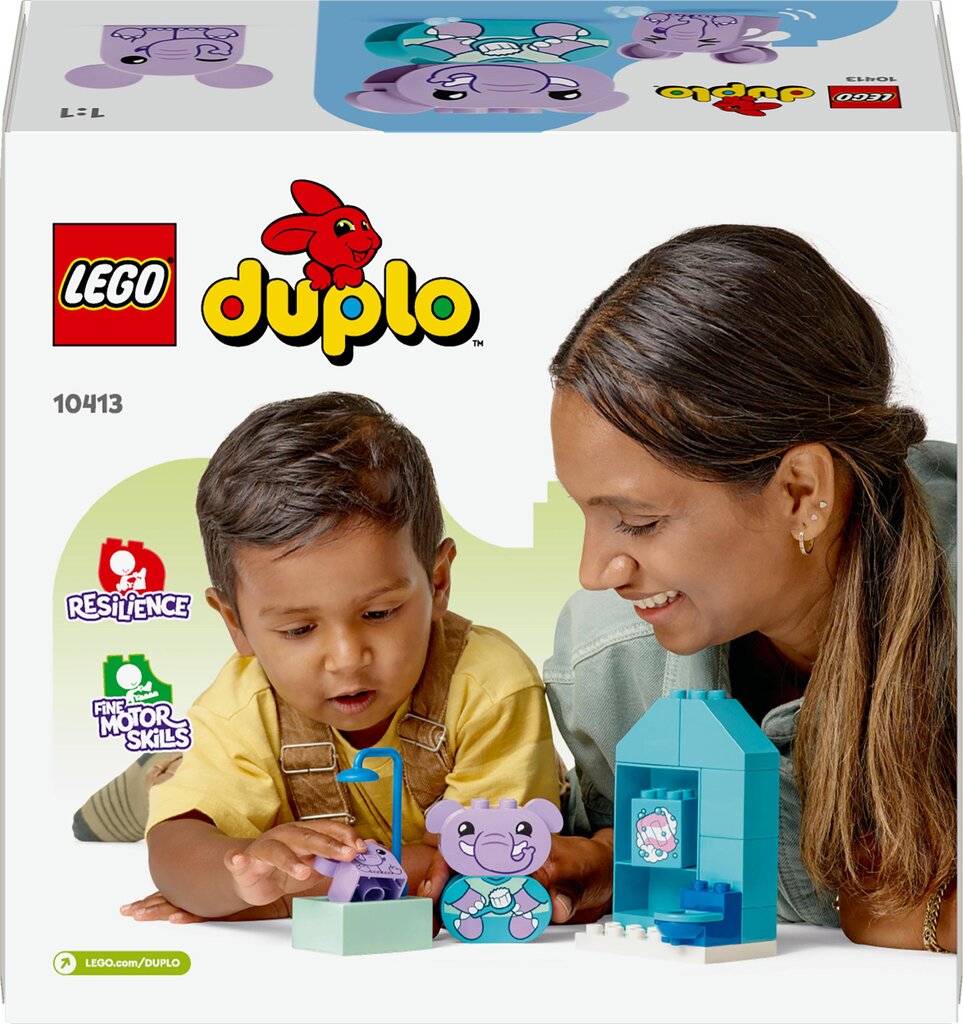 10413 LEGO® DUPLO Päivätoimet: Kylpyhetki hinta ja tiedot | LEGOT ja rakennuslelut | hobbyhall.fi