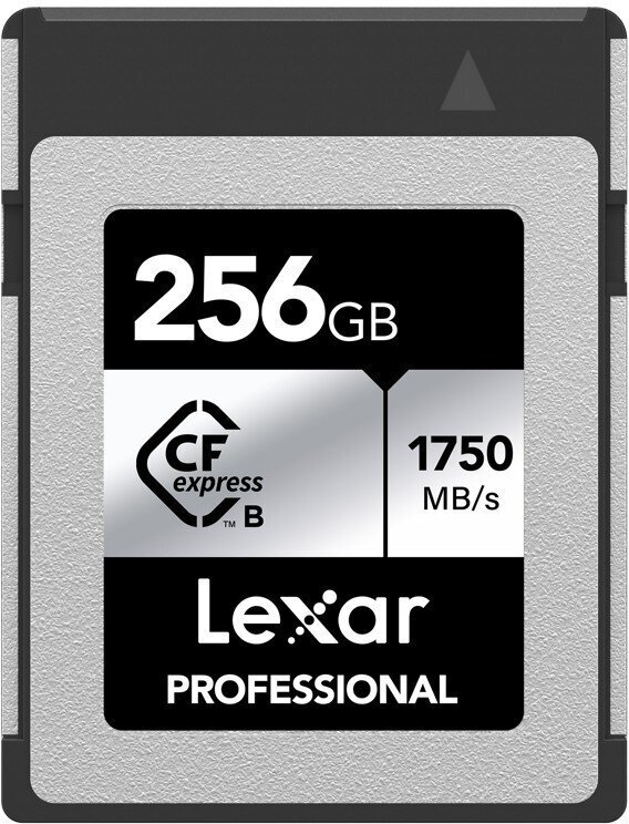 Lexar muistikortti CFexpress 256GB Professional Type B Silver hinta ja tiedot | Puhelimen muistikortit | hobbyhall.fi