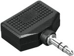 Vivanco-adapteri 3,5mm - 2x3,5mm Audio (46514)