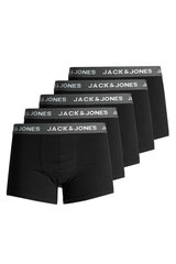 Bokserit Jack & Jones 12142342DARKGREYMEL-M hinta ja tiedot | Miesten alushousut | hobbyhall.fi