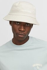 Hattu Jack & Jones 12253601MOONBEAM-OS hinta ja tiedot | Miesten hatut, huivit ja käsineet | hobbyhall.fi