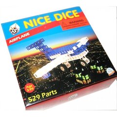 Rakennussetti Nice Dice 529 -osainen lentokone hinta ja tiedot | LEGOT ja rakennuslelut | hobbyhall.fi
