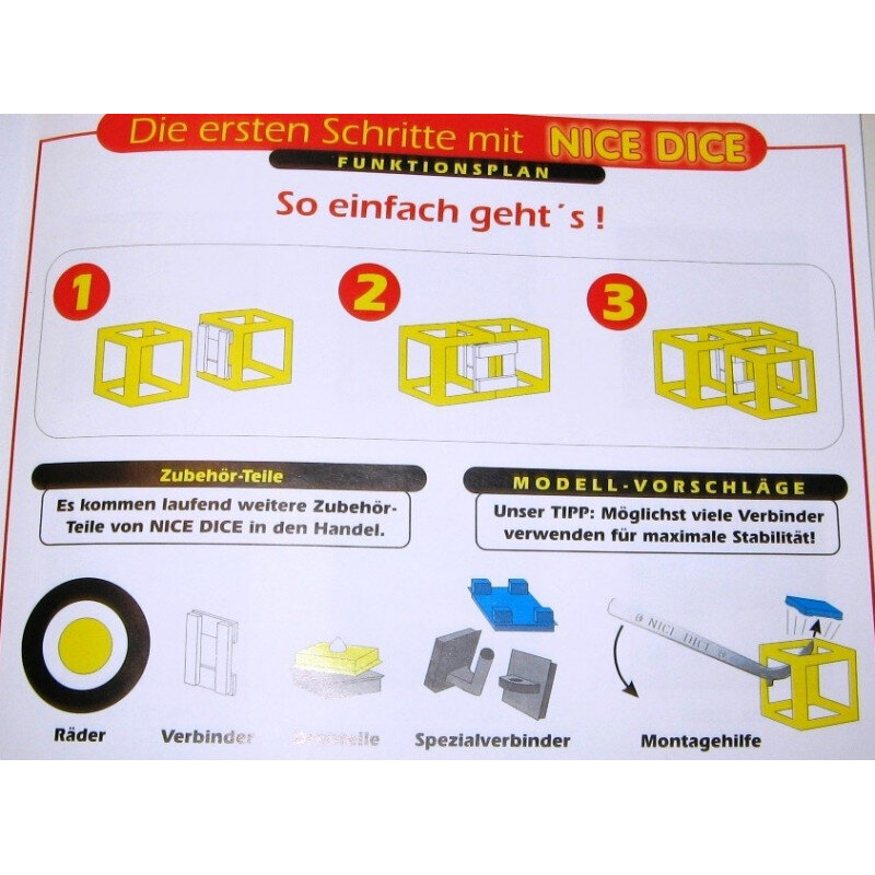 Rakennussetti Nice Dice Starter Kit1 112 kpl hinta ja tiedot | LEGOT ja rakennuslelut | hobbyhall.fi