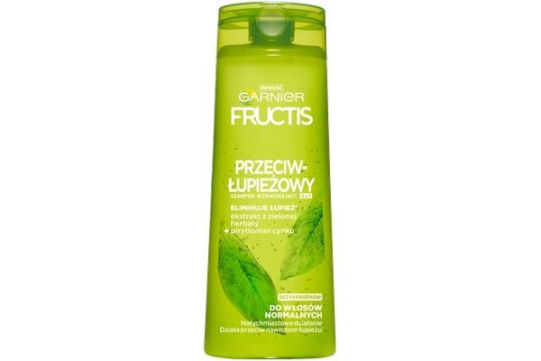 Fructis Antidandruff 2in1 hilseen vastainen shampoo normaaleille hiuksille 400ml hinta ja tiedot | Shampoot | hobbyhall.fi