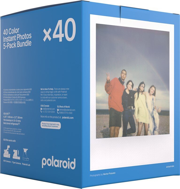 Polaroid 600 Color 5 kpl hinta ja tiedot | Kameratarvikkeet | hobbyhall.fi