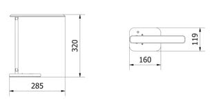 LED-pöytävalaisin, lamppu IZUKA, 6W, 400lm, 3000K/4000K/6400K, valkoinen - LB-IZK6WCCT-00 hinta ja tiedot | Pöytävalaisimet | hobbyhall.fi