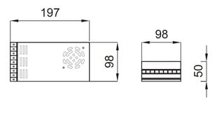 LED-virtalähde 350W, 12V 29,2A hinta ja tiedot | LED-valonauhat | hobbyhall.fi