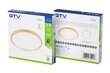 LED-kattovalaisin ATOL, 32 W, 4000 °K, kultainen, GTV hinta ja tiedot | Kattovalaisimet | hobbyhall.fi