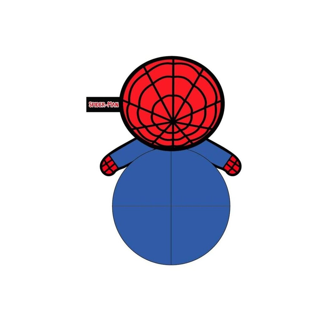 Lelu koirille Spiderman, punainen hinta ja tiedot | Koiran lelut | hobbyhall.fi