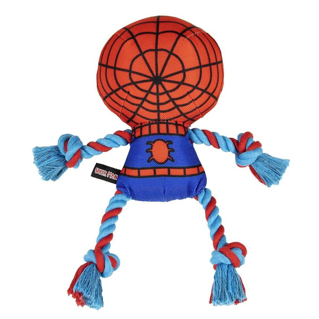 Köysilelu Spiderman, punainen hinta ja tiedot | Koiran lelut | hobbyhall.fi