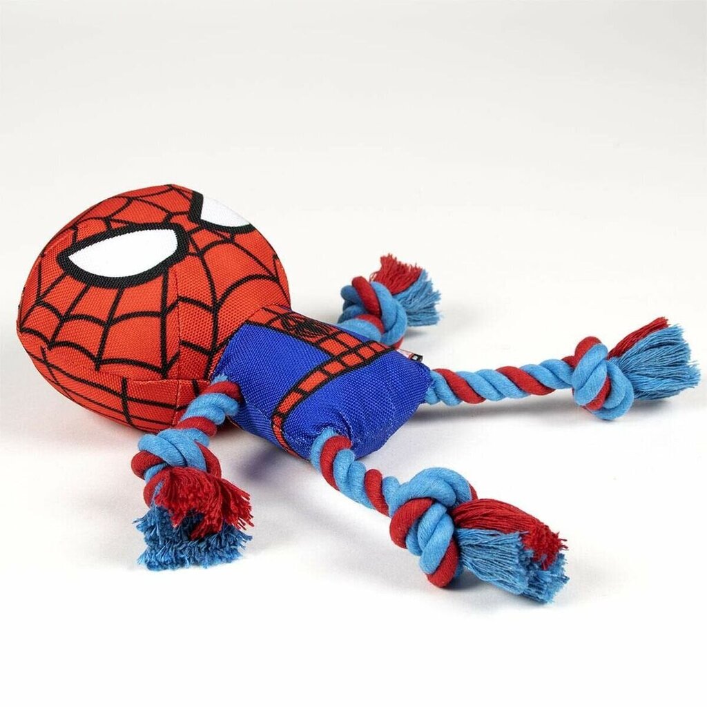 Köysilelu Spiderman, punainen hinta ja tiedot | Koiran lelut | hobbyhall.fi