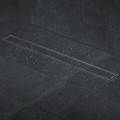 Lineaarinen lattiakaivo 2in1, 80 cm, Tile Berdsen hinta ja tiedot | Lattiakaivot | hobbyhall.fi