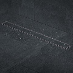 Lineaarinen lattiakaivo 2in1, 90 cm, Tile Berdsen hinta ja tiedot | Berdsen Suihkukaapit ja tarvikkeet | hobbyhall.fi